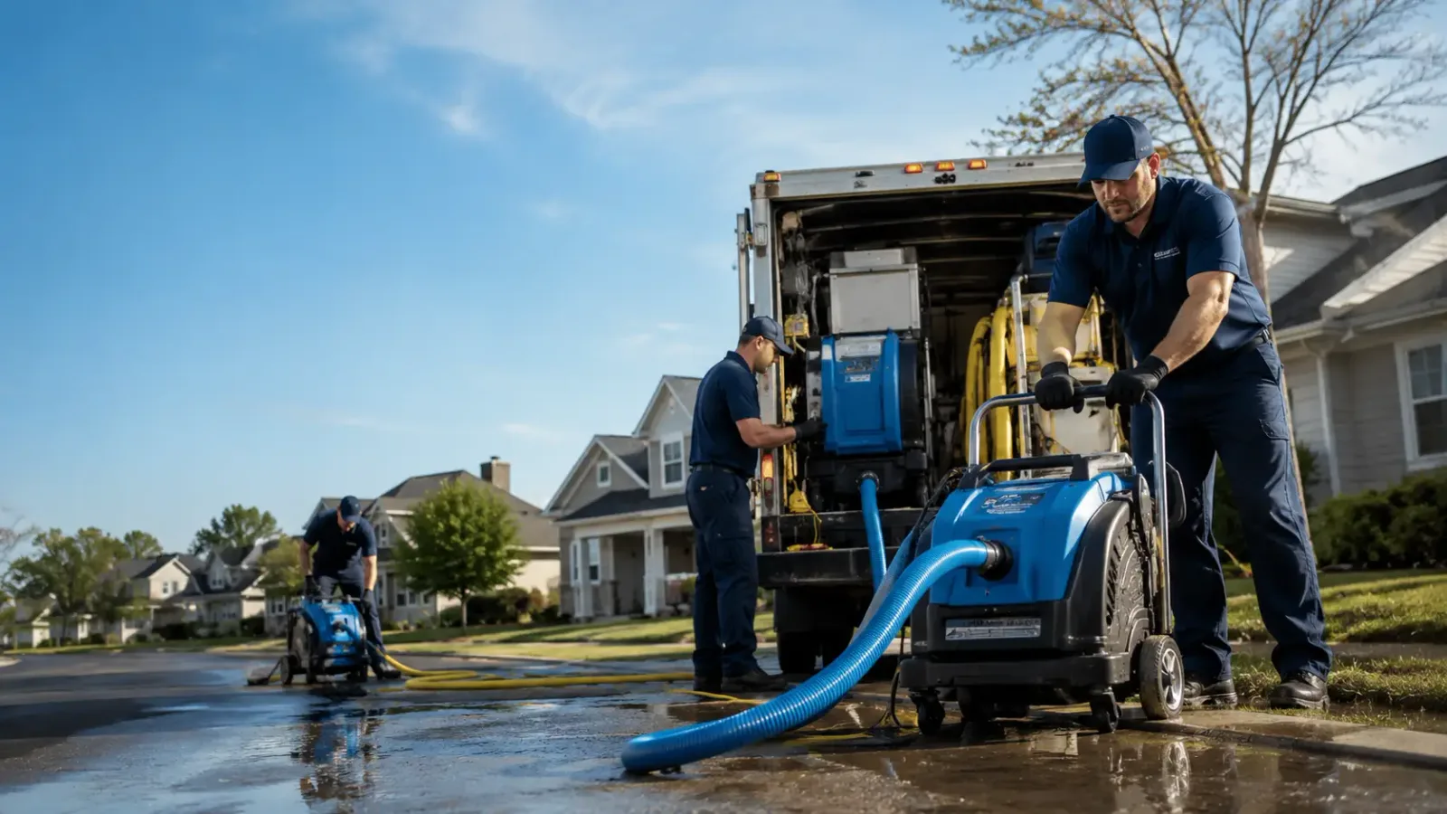 Flood Damage Cleanup in Prewitt, NM